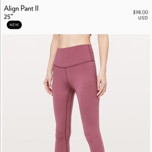 Lulu lemon Align pant